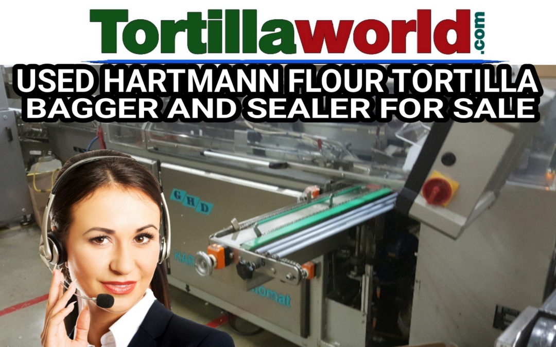 Used Hartmann flour tortilla bagger for sale