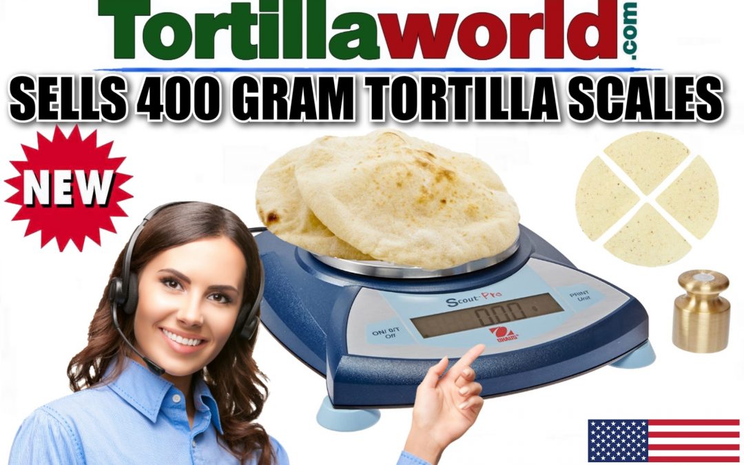New 400 gram tortilla scale for sale