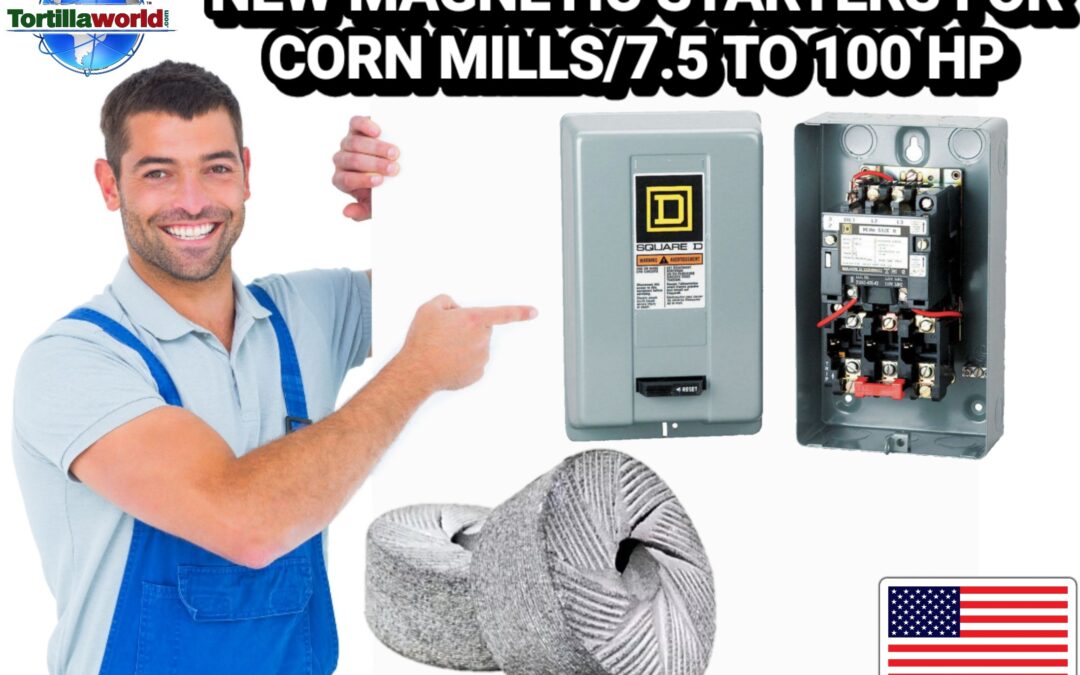 New magnetic starters for corn mills for sale