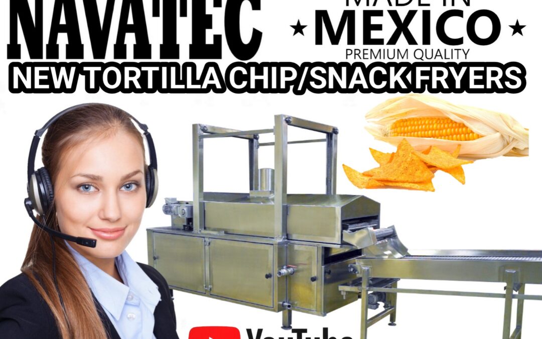 Navatec tortilla chip fryers for sale