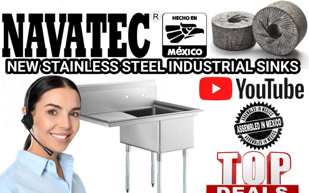 Navatec tortilla factory Industrial sinks for sale